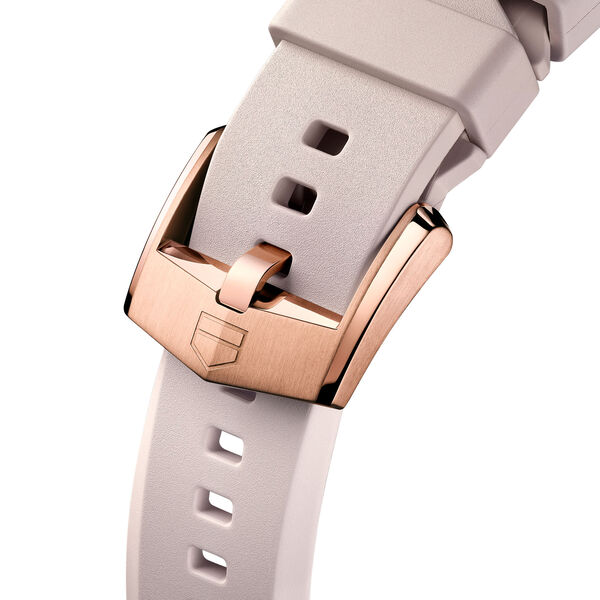 Connected Calibre E5 40 mm en acier inoxydable PVD rose